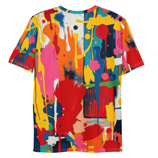 Men's t-shirt all over Crimson Pulse - Image 6