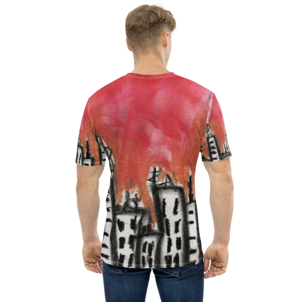 Men's t-shirt all over Music - Image 3