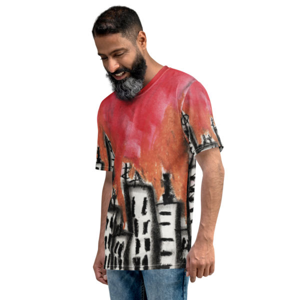 Men's t-shirt all over Music - Image 2