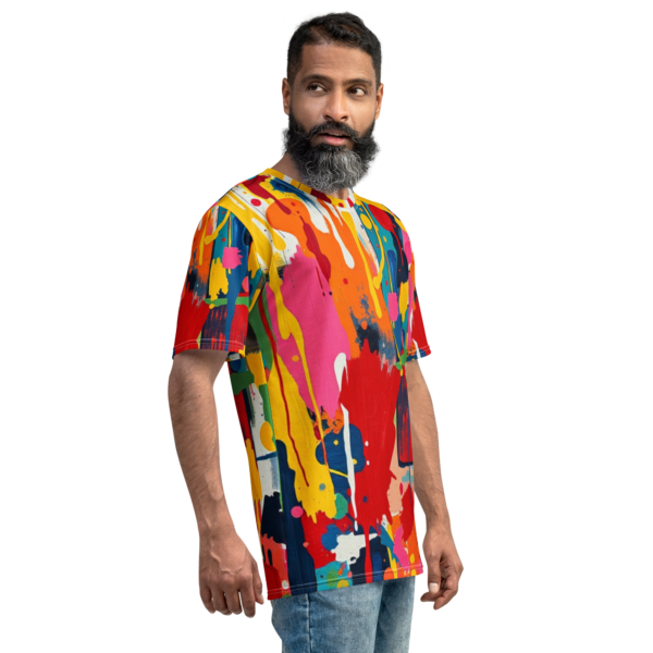 Men's t-shirt all over Crimson Pulse