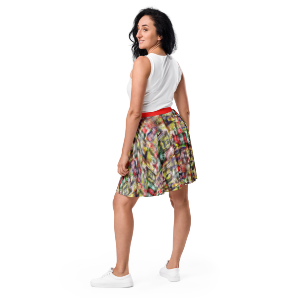 Skater Skirt Vivid Arc - Image 2
