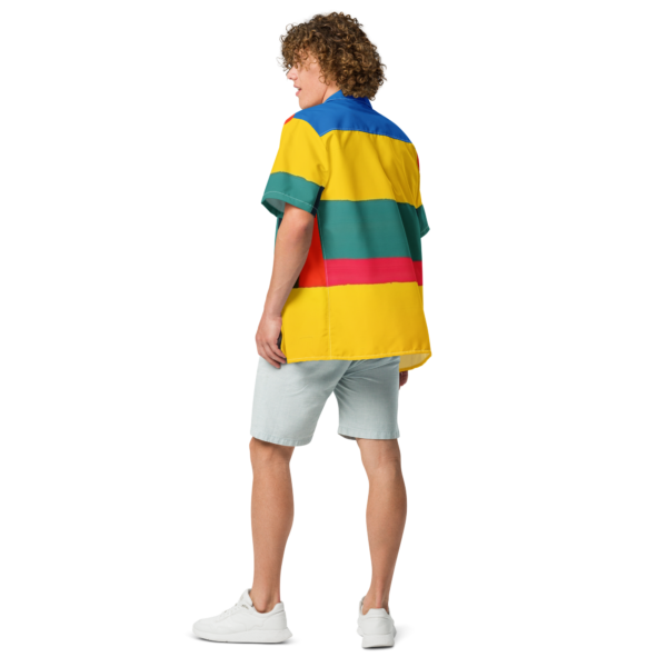 Unisex button shirt Fusion Pulse - Image 4