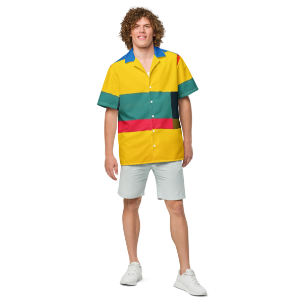 Unisex button shirt Fusion Pulse