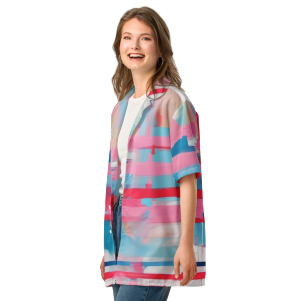 Unisex button shirt Ethereal Trace - Image 2