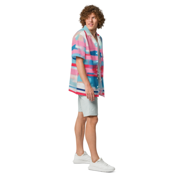 Unisex button shirt Ethereal Trace - Image 3