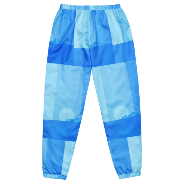 Unisex track pants Blue Fragment - Image 6