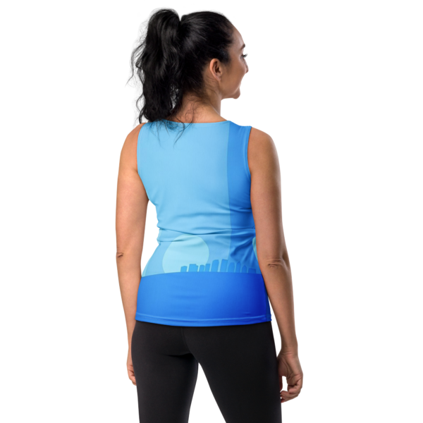 Tank Top Blue Fragment - Image 4