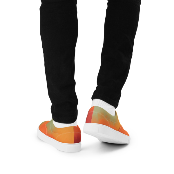 Men’s lace-up canvas shoes Surreal Layers - Image 2