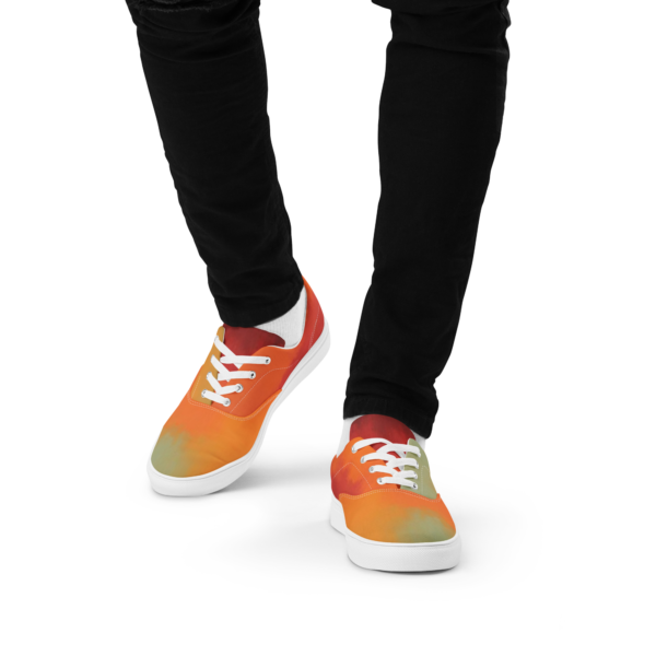 Men’s lace-up canvas shoes Surreal Layers