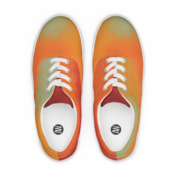 Men’s lace-up canvas shoes Surreal Layers - Image 6